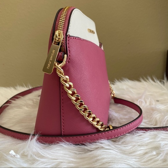 New Michael Kors jet set travel medium dome crossbody Xbody bag - Picture 10 of 16